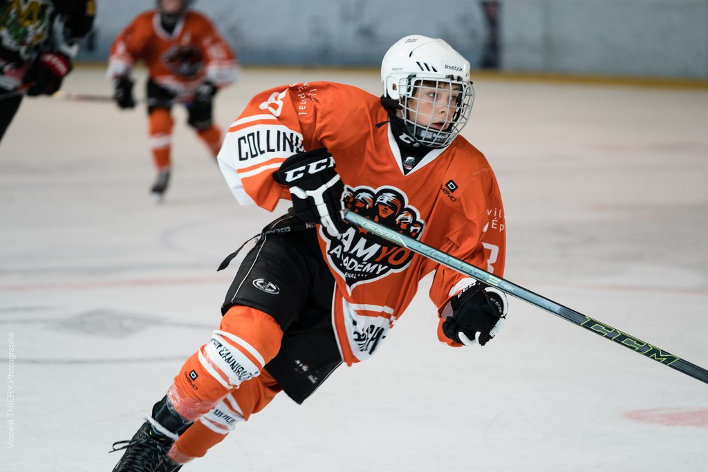 Gabin le joueur de Hockey