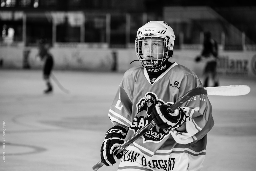Gabin le joueur de Hockey